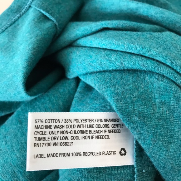 Isabel Maternity Turquoise T Shirt Dress - Picture 3 of 4